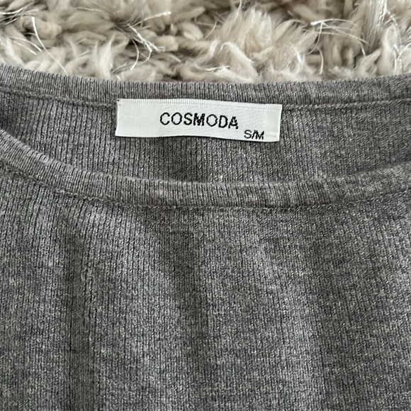 COSMODA GREY DRESS MINI NWOT - Picture 3 of 12